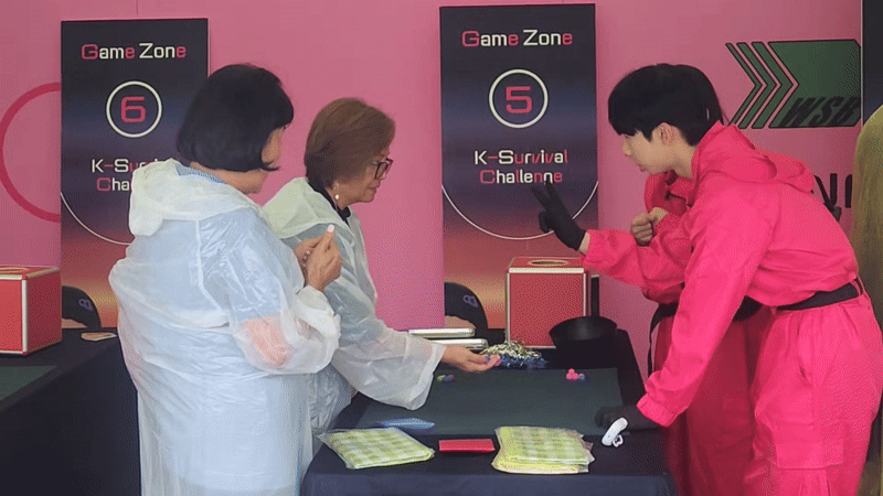 17일 서울 여의도 한강공원에서 열린 '케이 데이 인 한강'(K-day in Hangang). 영상=신용현 기자