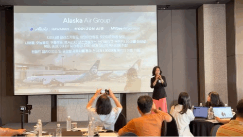 알래스카에어그룹 유수진 아시아 지역 본부장 / 손고은 기자&nbsp;