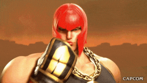 로커 루프를 손가락으로 뜯어낸 분  상상도.gif 스트리트 파이터 6에 등장하는 마리사라는 캐릭터인데, 설정상 키 203㎝ 체중 122㎏다. “오늘부터 1일이다.” “예?” [사진 출처=캡콤]