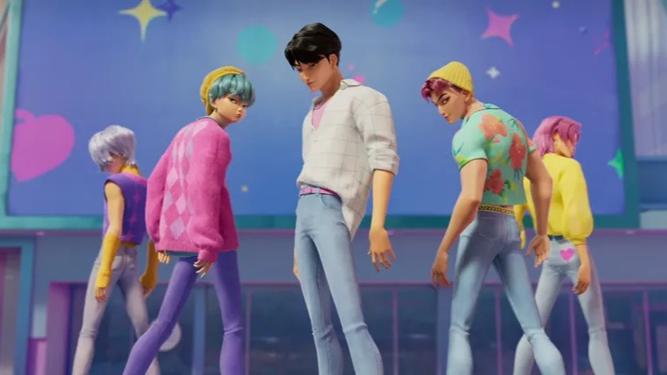 케이팝 데몬 헌터스 중 사자보이즈