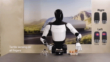 Optimus, a humanoid robot by Tesla. [JOONGANG ILBO]