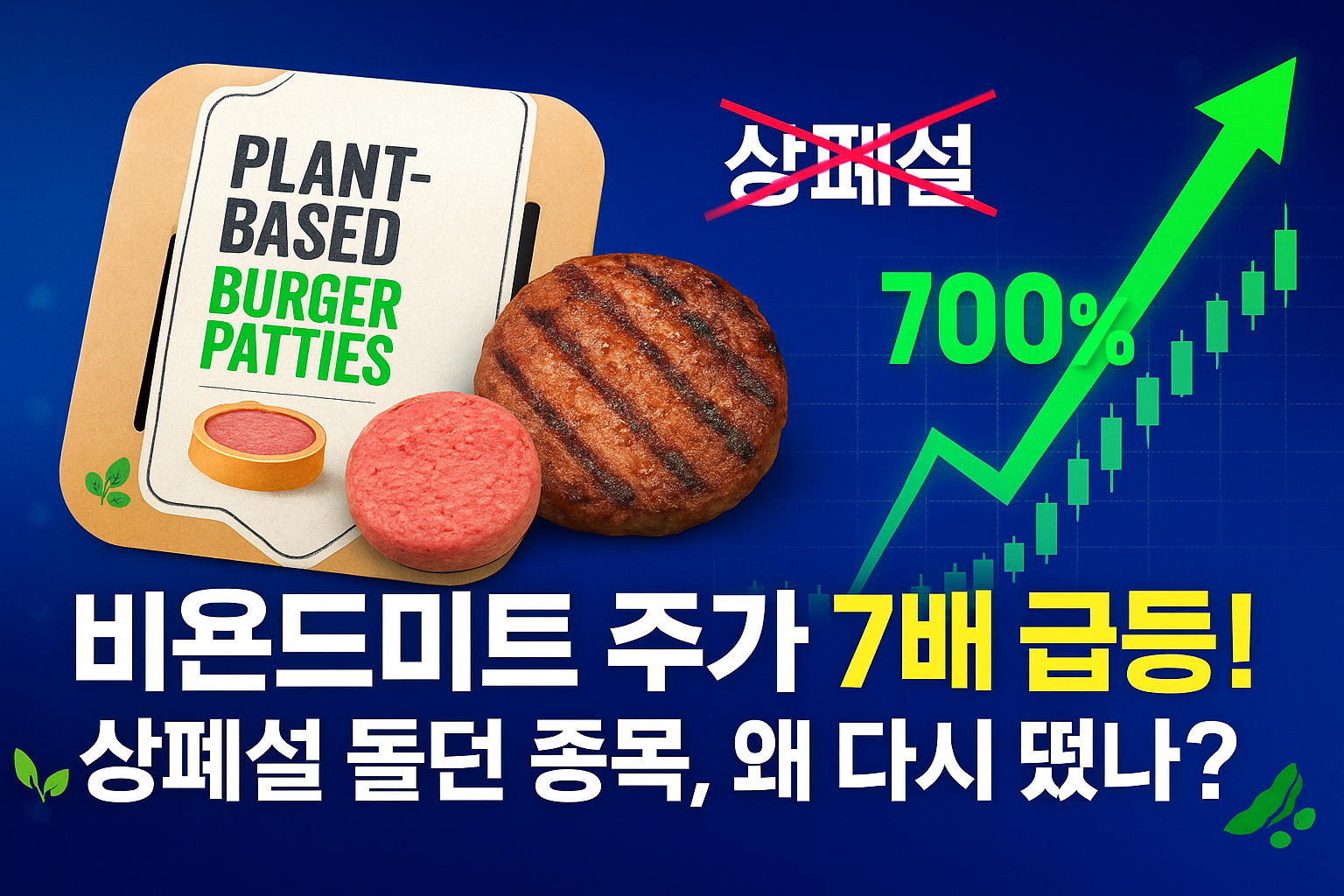 비욘드미트 주가 7배 급등, 상폐설 돌던 종목이 왜 다시 떴을까? | 생활톡톡