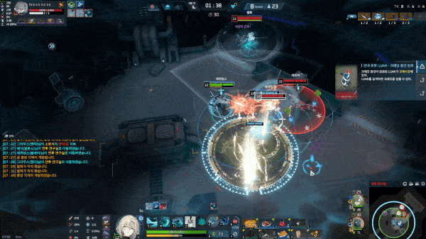 - 난전 구도에서는 강점이 드러난다