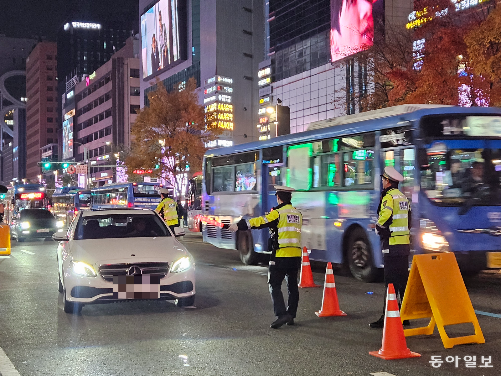 경찰, 강남 일대 등 음주운전 단속…면허 취소 등 총 11건 적발돼