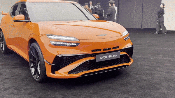 The Genesis GV60 Magma, the brand’s first high-performance model [SARAH CHEA]