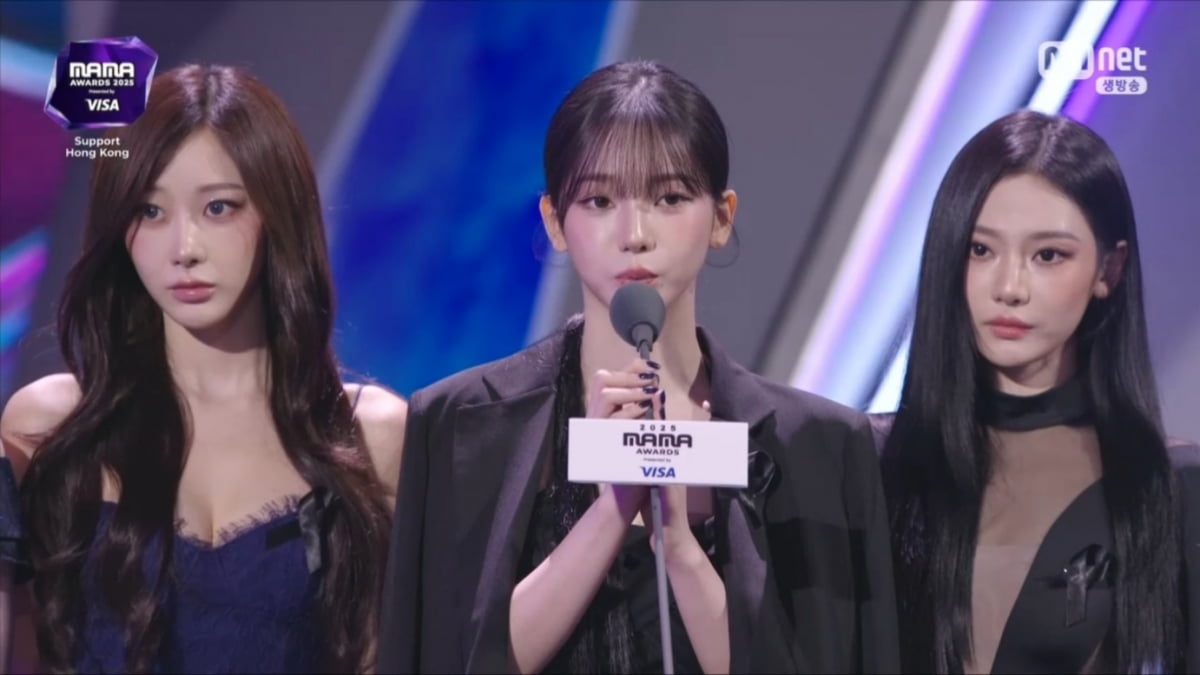 20251128223649321dhtb aespa 2025 MAMA AWARDS