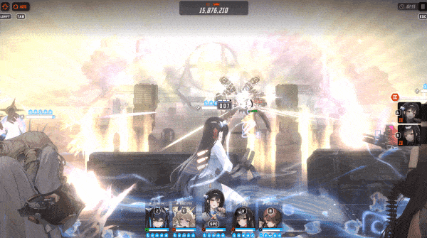 디젤: 윈터 스위츠 버스트 스킬 연출 (출처=김영찬 기자)