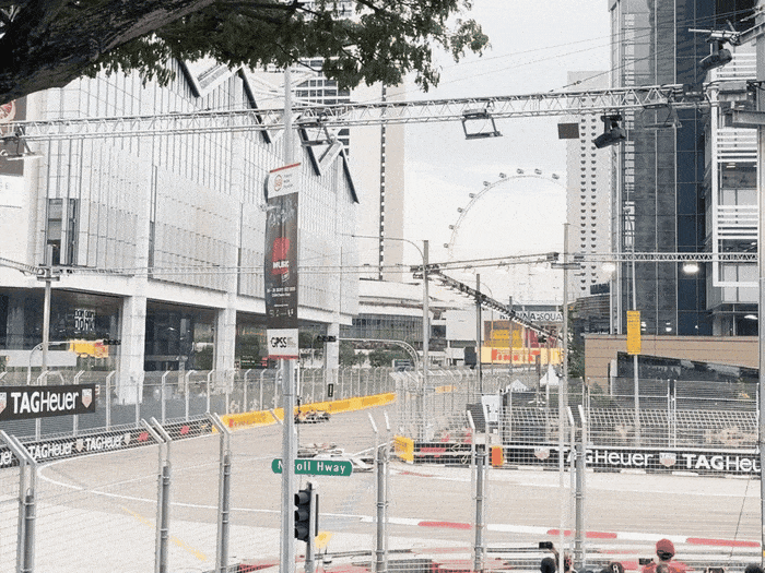 포뮬러 1 F1 싱가포르 그랑프리 프렉티스 경기 / 사진= 문서연 여행+ 기자