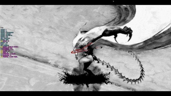 화면을 찢고 나오는 듯한 연출이 일품이다 (사진=김영찬 기자)