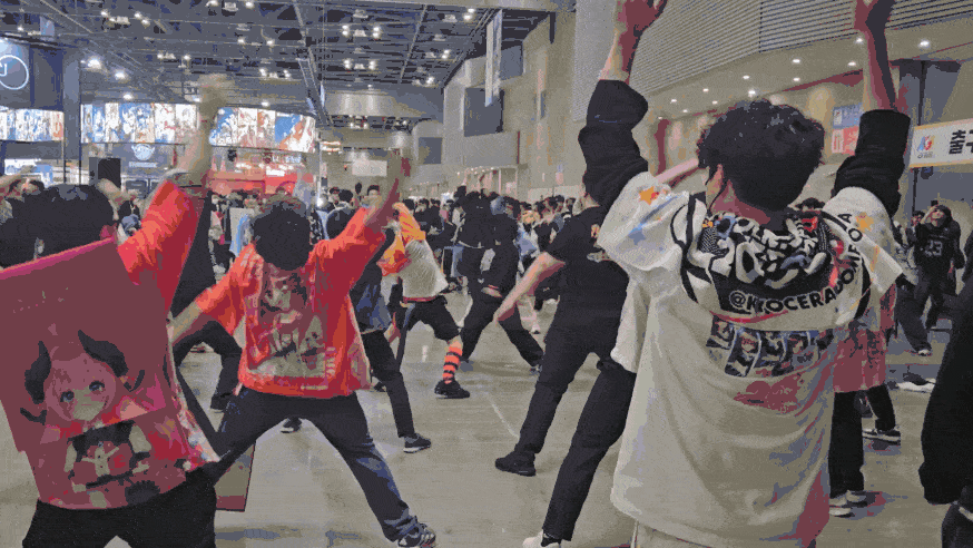 AGF 게임쇼의 백미. 율동시간/영상=김소연 기자