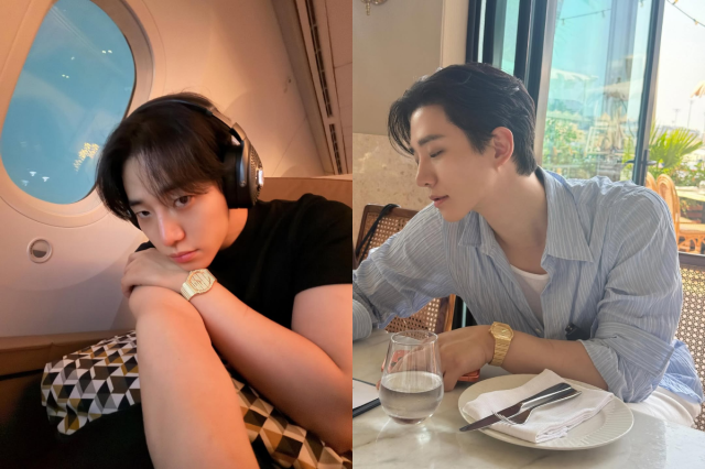 노란 수영복에 섹시한 몸매 어필하는 존예 처자