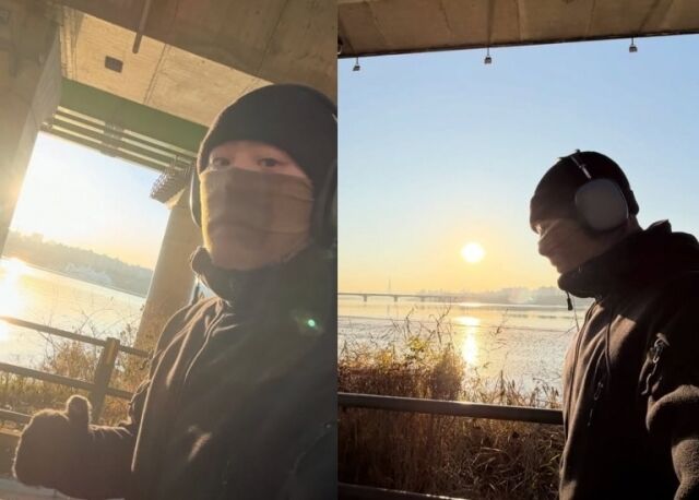 노란 수영복에 섹시한 몸매 어필하는 존예 처자