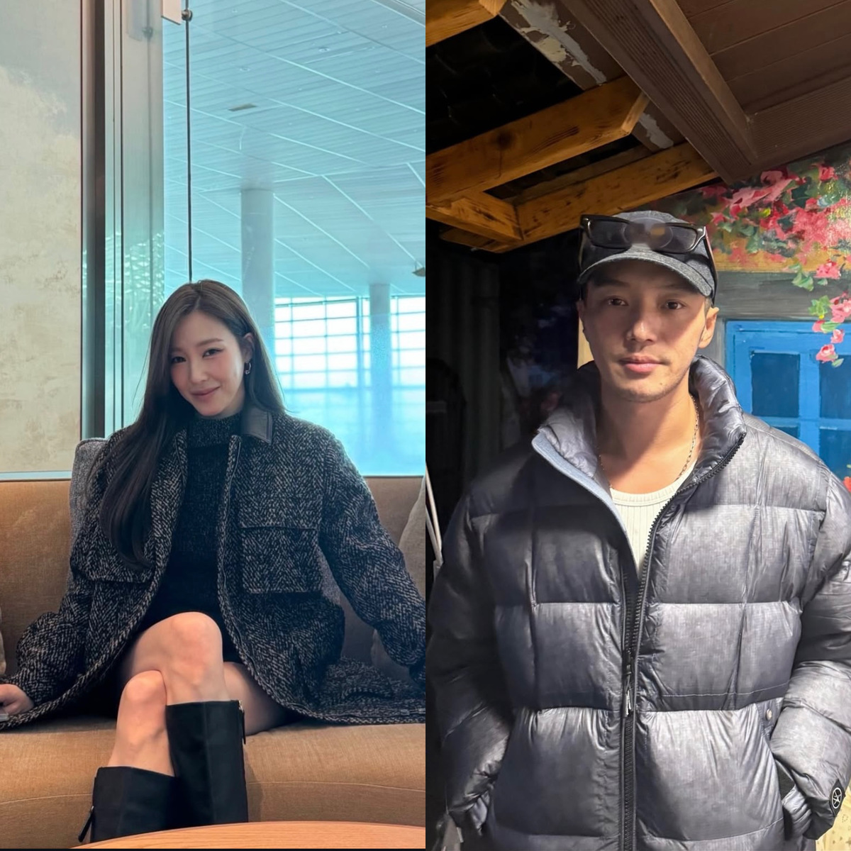 노란 수영복에 섹시한 몸매 어필하는 존예 처자