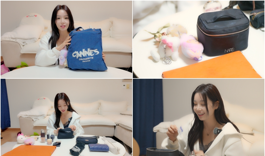 노란 수영복에 섹시한 몸매 어필하는 존예 처자