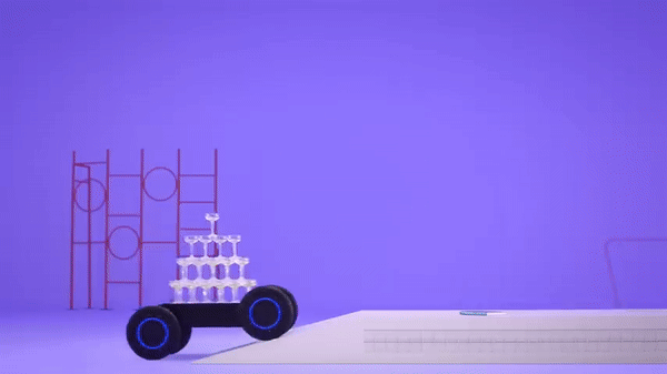 현대차그룹 이동 로봇 모베드. 영상=현대차그룹 유튜브 채널.