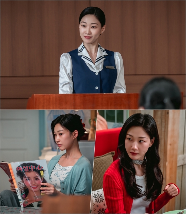 노란 수영복에 섹시한 몸매 어필하는 존예 처자