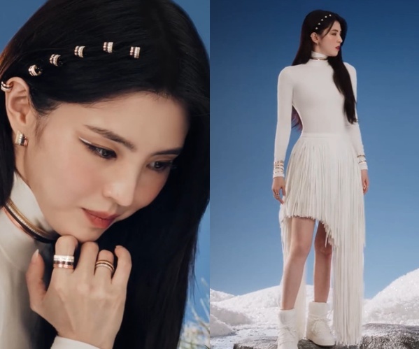 노란 수영복에 섹시한 몸매 어필하는 존예 처자