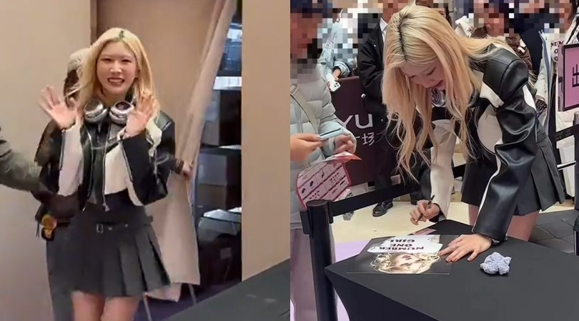 노란 수영복에 섹시한 몸매 어필하는 존예 처자