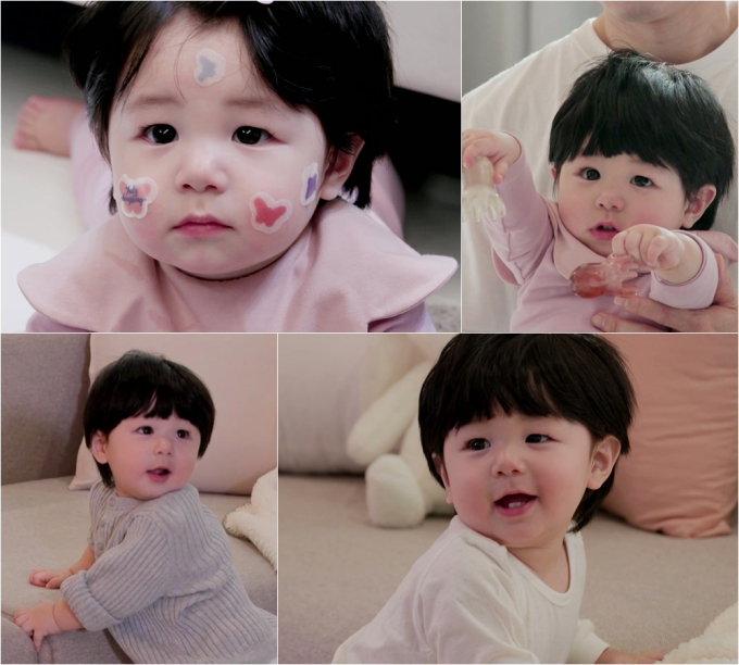 노란 수영복에 섹시한 몸매 어필하는 존예 처자