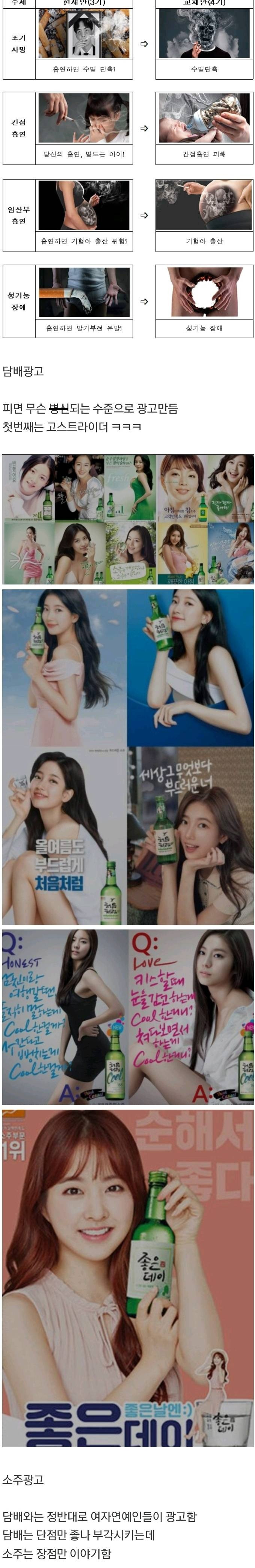 술과 담배를 광고하는 방법 | 인스티즈