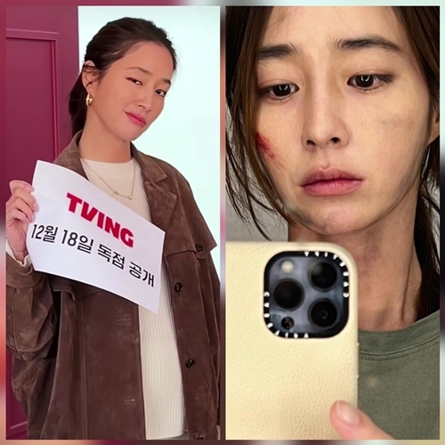 노란 수영복에 섹시한 몸매 어필하는 존예 처자