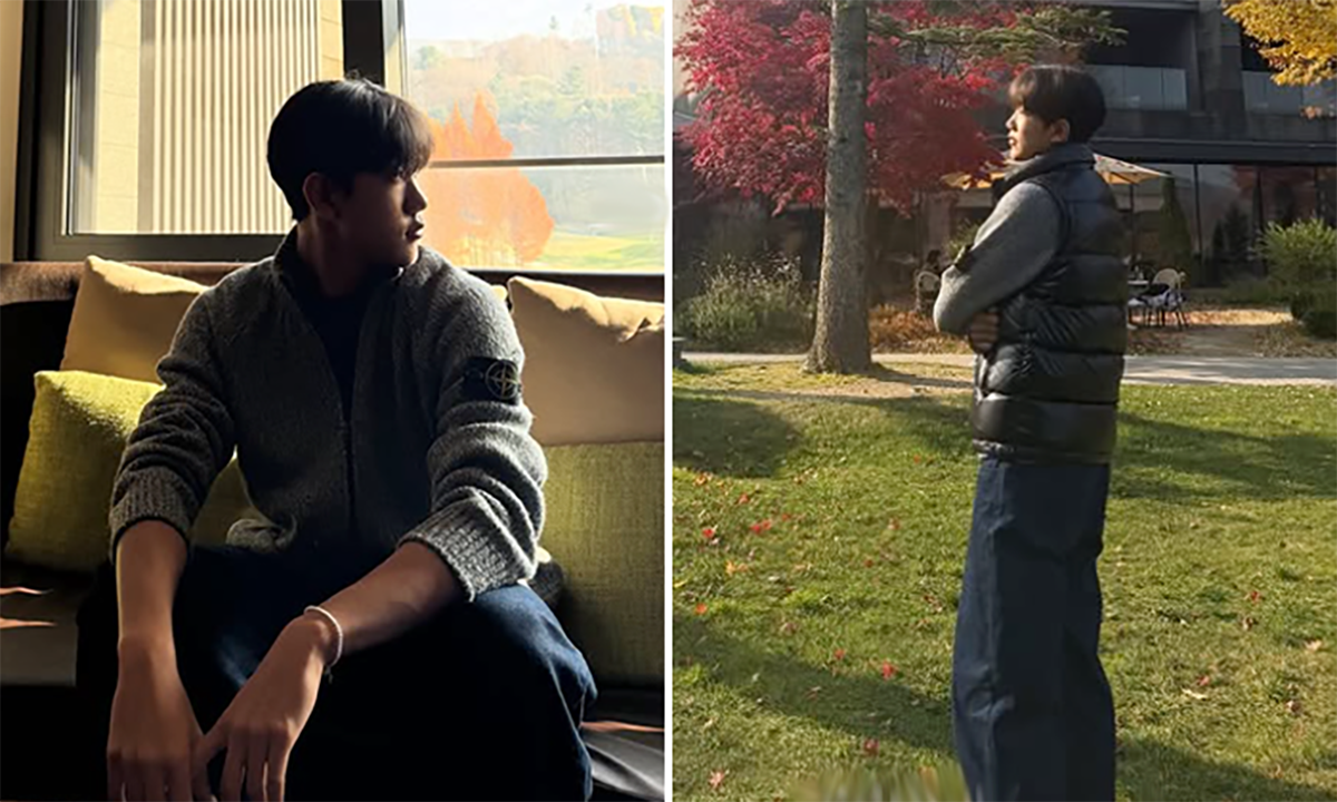 노란 수영복에 섹시한 몸매 어필하는 존예 처자