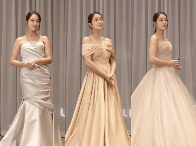 노란 수영복에 섹시한 몸매 어필하는 존예 처자