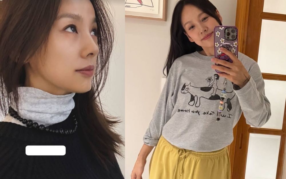 노란 수영복에 섹시한 몸매 어필하는 존예 처자