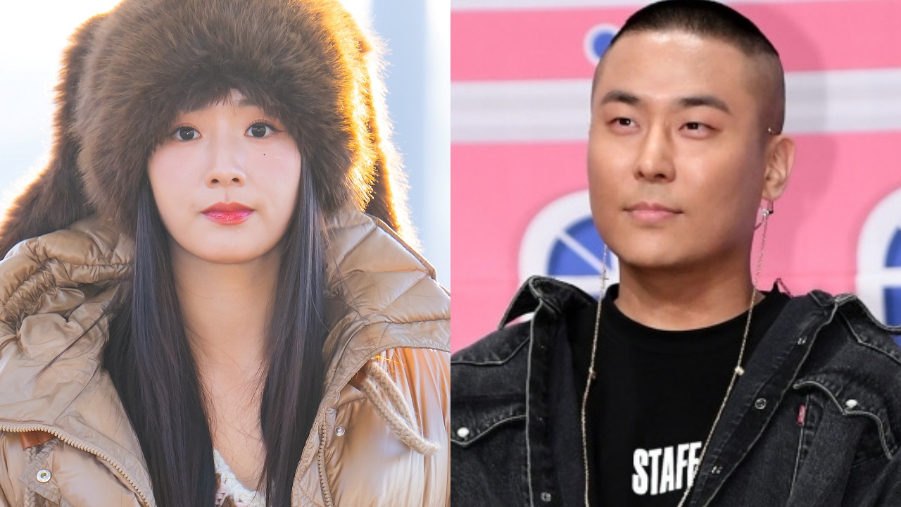 노란 수영복에 섹시한 몸매 어필하는 존예 처자