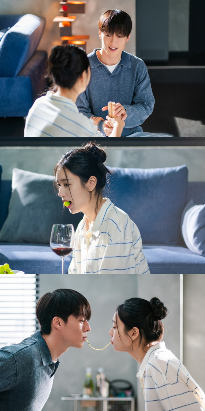 노란 수영복에 섹시한 몸매 어필하는 존예 처자