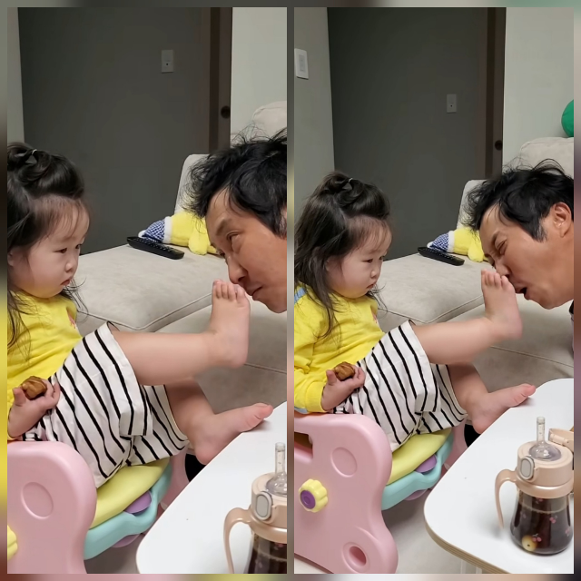 노란 수영복에 섹시한 몸매 어필하는 존예 처자