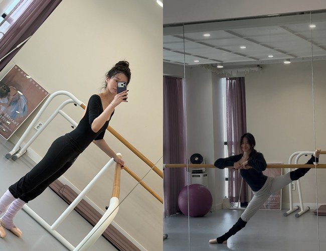 노란 수영복에 섹시한 몸매 어필하는 존예 처자