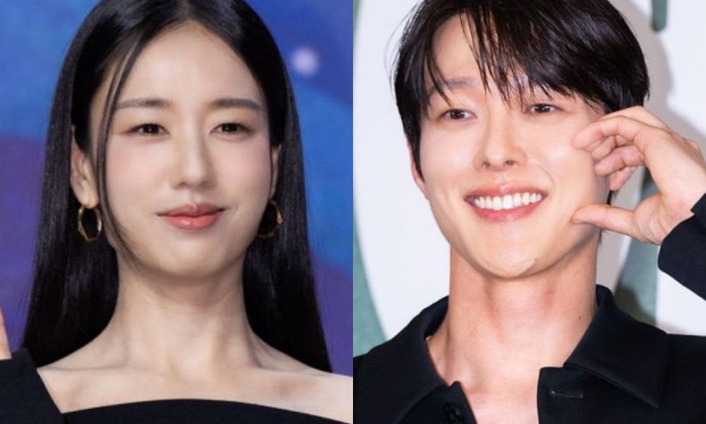 노란 수영복에 섹시한 몸매 어필하는 존예 처자