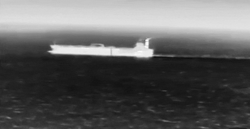 우크라이나군이 공개한 영상의 일부