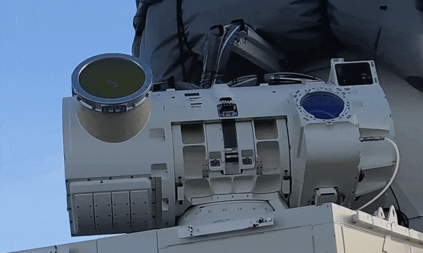 영국 국방부가 공개한 드래곤 파이어 영상의 일부