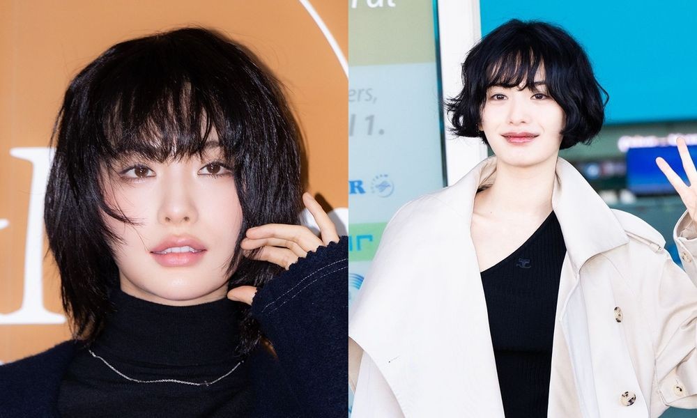 노란 수영복에 섹시한 몸매 어필하는 존예 처자