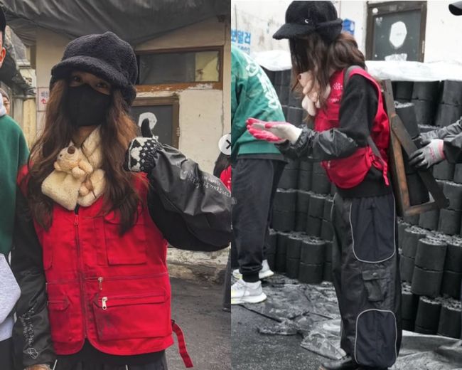 노란 수영복에 섹시한 몸매 어필하는 존예 처자