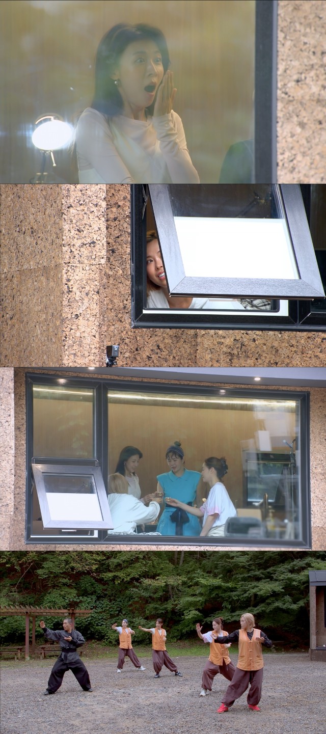 노란 수영복에 섹시한 몸매 어필하는 존예 처자