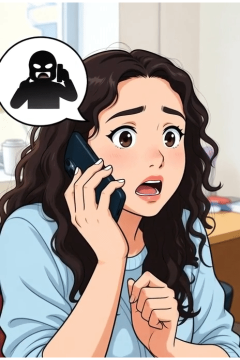 법원 등기를 명목으로 보이스피싱을 시도하는 신종 사기 범죄가 늘고 있다. 그록(Grok)으로 생성한 이미지.