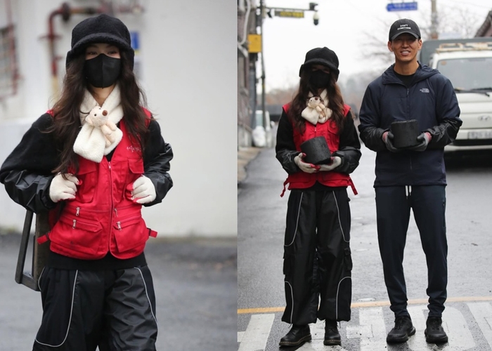 노란 수영복에 섹시한 몸매 어필하는 존예 처자