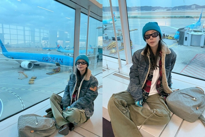 노란 수영복에 섹시한 몸매 어필하는 존예 처자