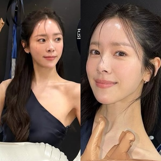 노란 수영복에 섹시한 몸매 어필하는 존예 처자