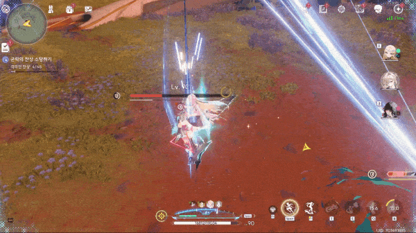 특이하게 점프를 활용하는 린네 (사진= 서동규 객원기자)