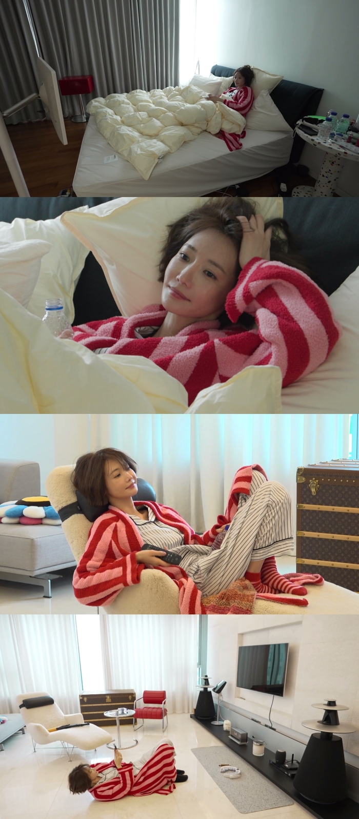 노란 수영복에 섹시한 몸매 어필하는 존예 처자