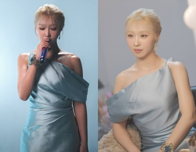 노란 수영복에 섹시한 몸매 어필하는 존예 처자