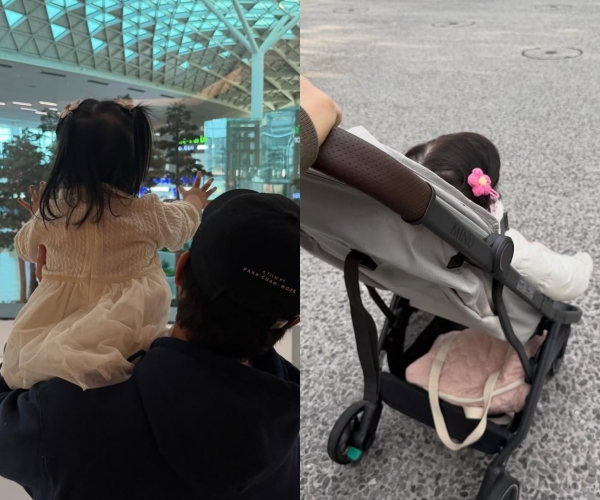 노란 수영복에 섹시한 몸매 어필하는 존예 처자