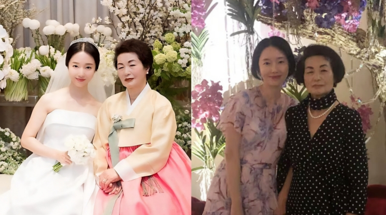 노란 수영복에 섹시한 몸매 어필하는 존예 처자