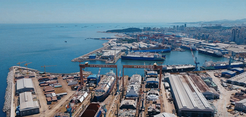 HD현대중공업 울산조선소. /HD현대중공업 제공