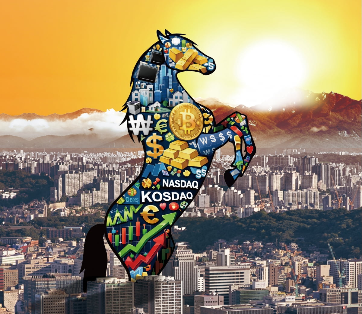 적토마처럼 달린다…비트코인·반도체·금 자산 레이스의 승자는 [2026 재테크①]