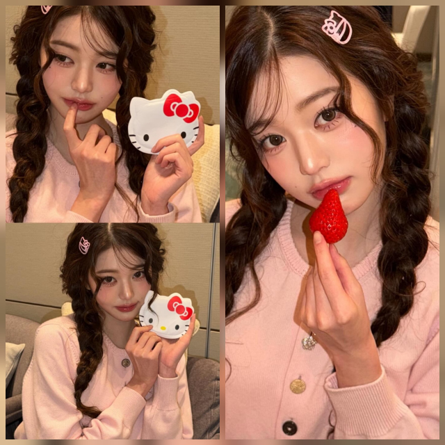 노란 수영복에 섹시한 몸매 어필하는 존예 처자